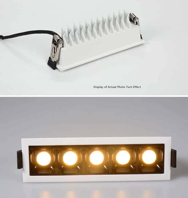 SQUARE CEILING LED STRIP LIGHT